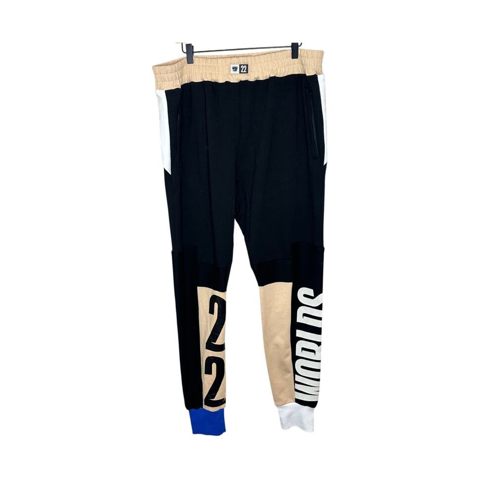 Riot Games Worlds 2022 Extra Comfort Joggers Mens 2XL Black Terry Sweatpants